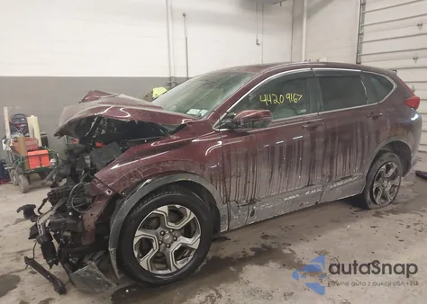 2018 Honda Cr-V Ex из США, поврежденный, VIN 5J6RW2H58JL034554